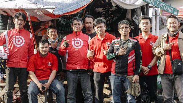 Aplikasi ojek online Bonceng. Dok: Bonceng