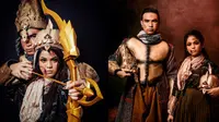 Bertema Bajirao Mastani, Ini 6 Gaya Pemotretan Hari LIDA dan Putri D'Academy 4