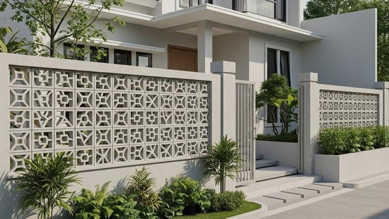 7 Model Pagar Rumah Kecil Tapi Kokoh dan Elegan, Cocok untuk Hunian Minimalis 2025