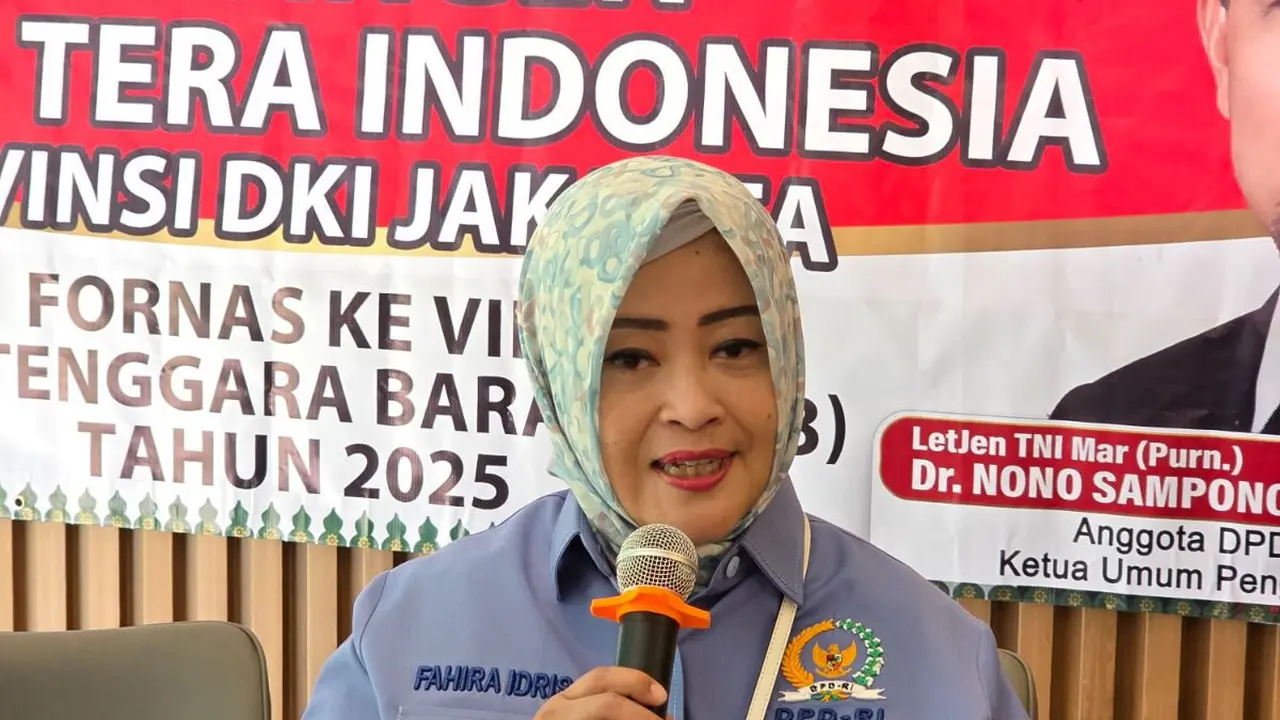 Anggota DPD RI yang juga aktivis bela Palestina Fahira Idris (Istimewa)