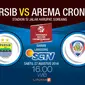 Persib Bandung vs Arema Cronus (Liputan6.com/Trie yas)