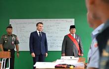 VIDEO: Kompak! Prajurit TNI Ramai-Ramai Fasih Bahasa Prancis Bikin Macron & Prabowo Terkejut di Akmil