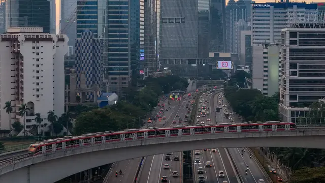Momen Peringatan HUT ke-80 RI, LRT Jabodebek Layani 78.287 Pengguna