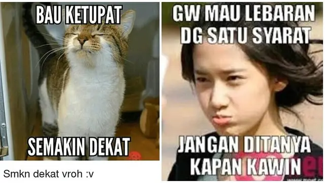 10 Meme Kocak Lebaran Idul Fitri 2023 Sebentar Lagi Ini Bikin Geleng