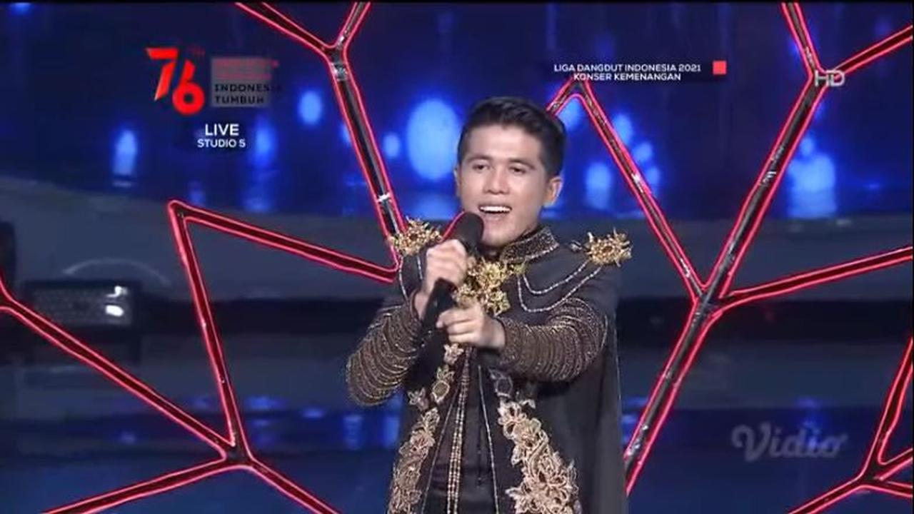 Iqhbal Sumatra Barat  tampil memukau di Mini Konser Grand Final LIDA 2021