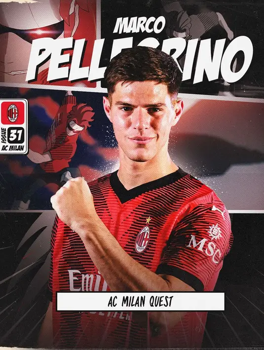 Marco Pellegrino Sah Jadi Rekrutan Baru AC Milan Foto