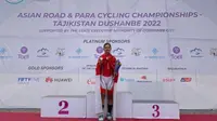 Pembalap road race putri Indonesia Ayustina Delia Priatna mengukir sejarah setelah mampu naik podium pada kategori Individual Time Trail (ITT) Women Elite di Kejuaraan Asia 2022 atau Asian Road and Para Cycling Championship di Dushanbe