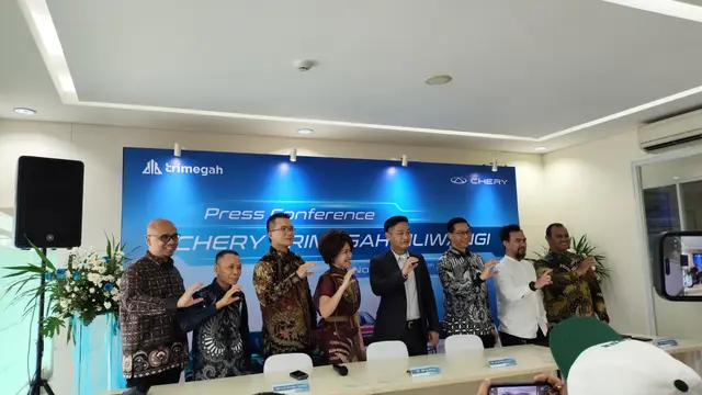 Press Conference Chery Trimegah Bekasi