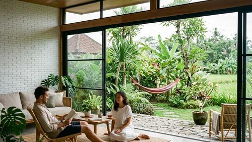 Rumah untuk pasangan muda.