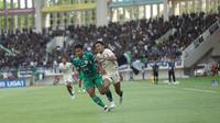 Pertandingan antara PSS kontra Persita di BRI Liga 1 2024/2025 hari Minggu (27/10/2024). (Persita Media)