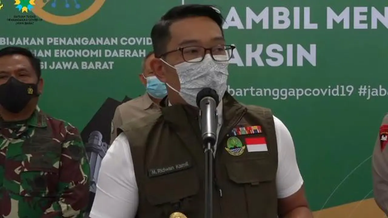 Gubernur Jawa Barat, Ridwan Kamil.
