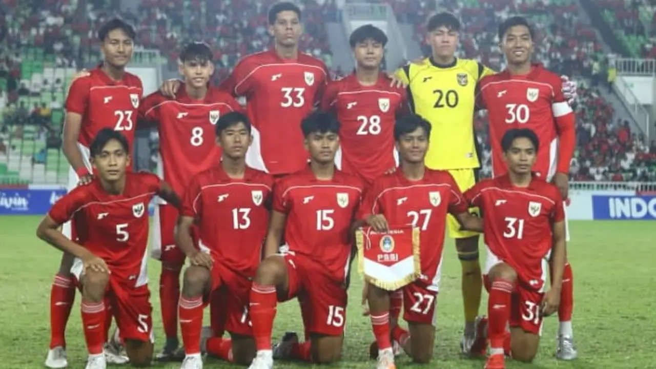 Starting XI Timnas Indonesia U-17 Vs Uzbekistan