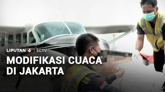 BPBD DKI Lakukan Operasi Modifikasi Cuaca untuk Mitigasi Cuaca Ekstrem dan Kering
