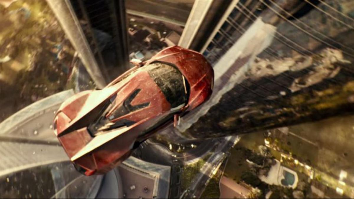 Mobil Menyebrangi Gedung (Furious 7)