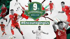 Berita Video, Bola.com merayakan ulang tahun yang ke-9 dengan tema Encouraging US