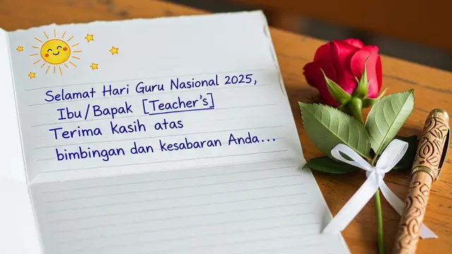 Surat Hari Guru 2025