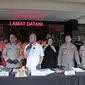 Polresta Malang Kota mengamankan empat pelaku curanmor. (Istimewa)
