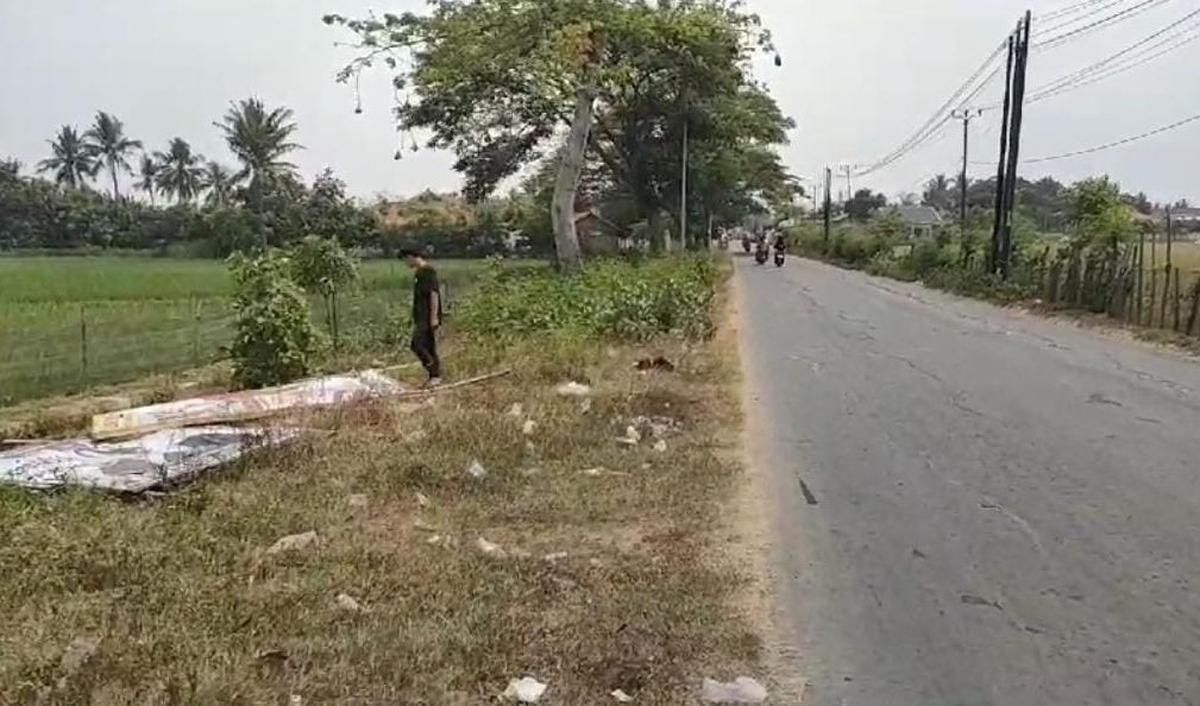 Waka Polsek Cabangbungin Iptu Agus Salim mengatakan, korban sampai saat ini masih dirawat di rumah sakit.