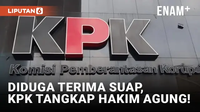 KPK Tangkap Hakim Agung Terkait Suap
