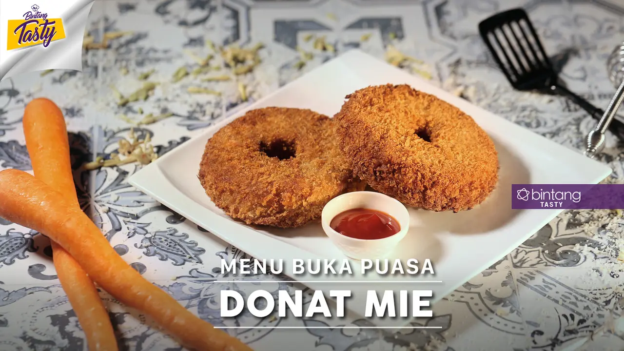 [Bintang] Menu Buka Puasa: Donat Mie