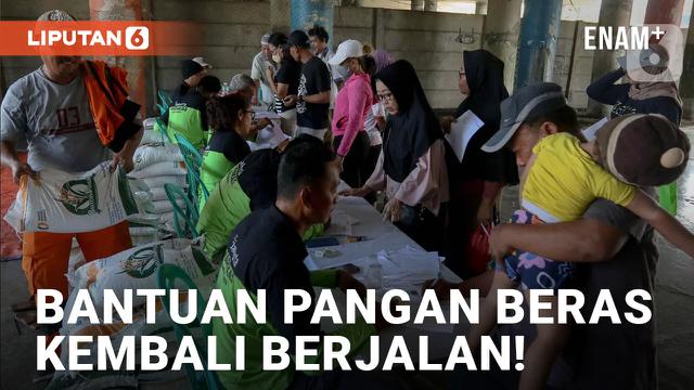 Sempat Dihentikan, Bantuan Pangan Beras Kembali Digulirkan