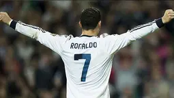 Kegembiraan Cristiano Ronaldo