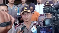 Kapolres Garut, AKBP Budi Satria Wiguna, menyatakan isu ancaman penganiayaan dan pembunuhan terhadap ulama adalah hoaks. (Liputan6.com/Jayadi Supriadin)