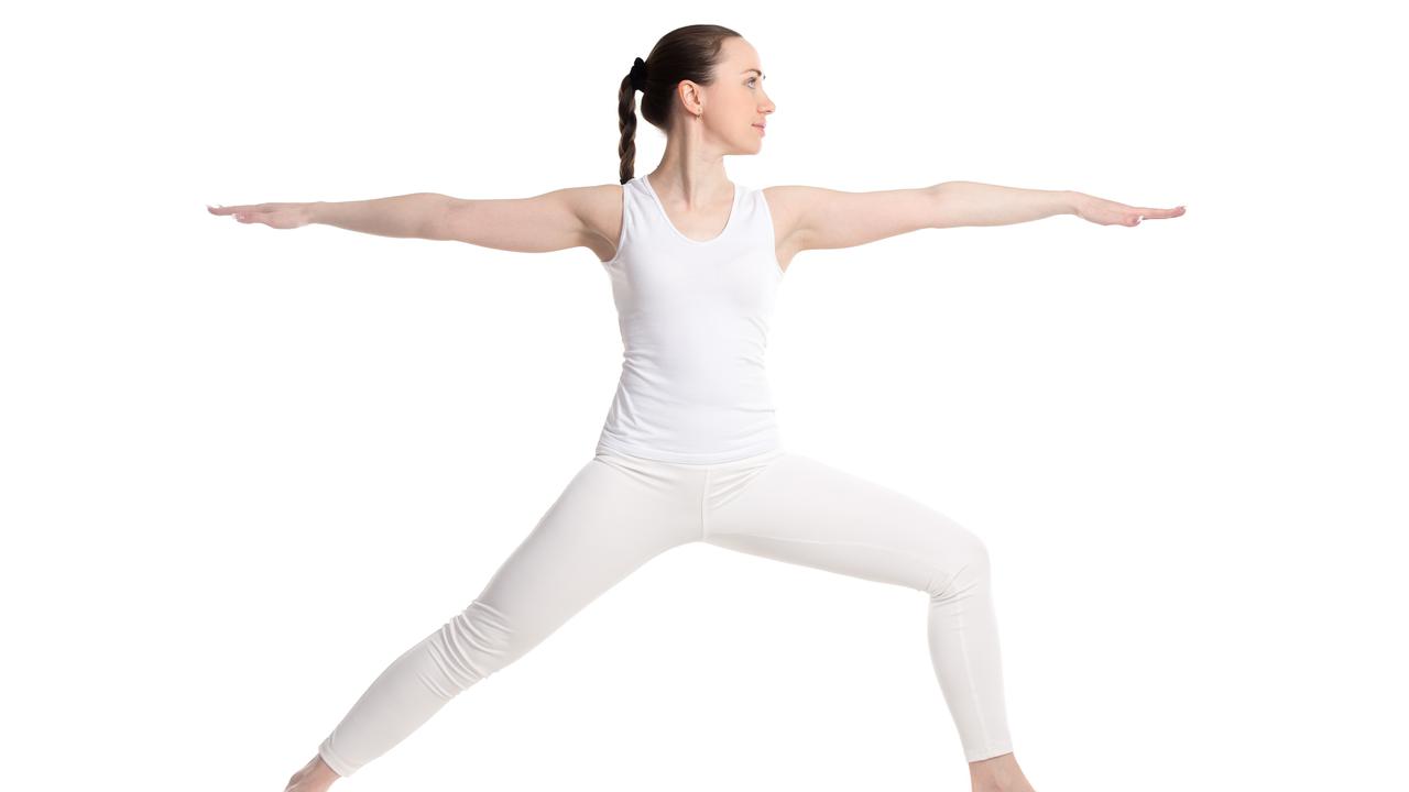 warriro pose gerakan yoga