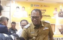Pesan Wabup Kasmidi ke Peserta Kursus Wasit Nasional C III: Harus Tegakkan Aturan