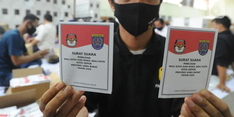 Surat Suara Pilkada Depok