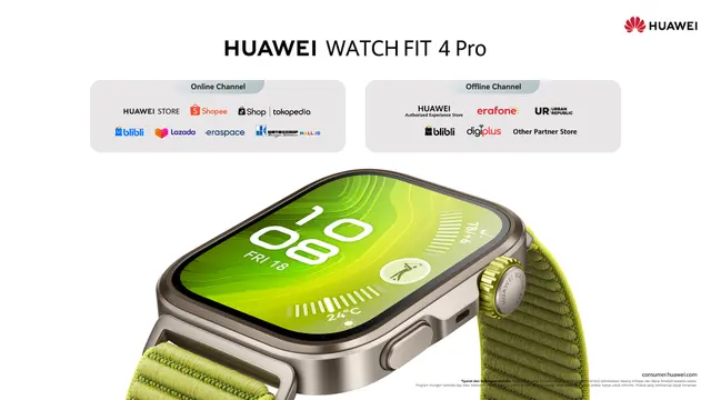 HUAWEI WATCH FIT 4 Pro.