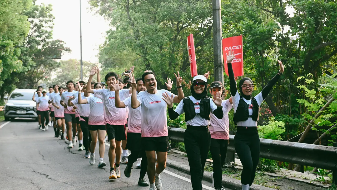 Pemanasan jelang Jakarta Running Festival 2026