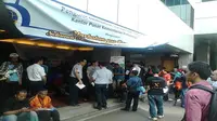 Kantor Kemenhub Diserbu Ratusan Calon Pemudik