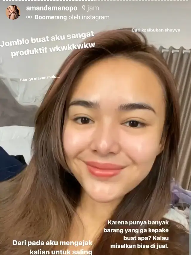 Amanda Manopo. (Foto: Instagram @amandamanopo)