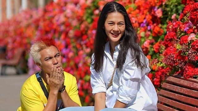 [Fimela] Paula Verhoeven dan Baim Wong
