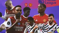 Premier League - Arsenal Vs Manchester United - Head to Head (Bola.com/Adreanus Titus)