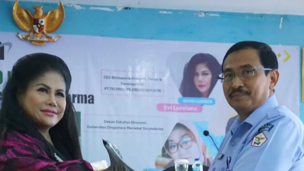 Pendiri Technolife, yang juga Ketua Umum Perkumpulan Industri Pertahanan Swasta Nasional (Pinhantanas), Evi Lusviana jalin MoU dengan Universitas Dirgantara Marsekal Suryadarma (Unsurya)