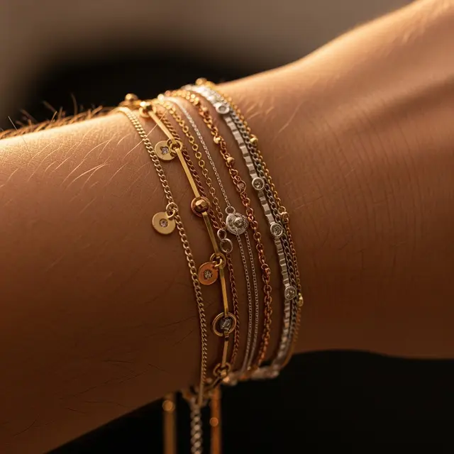 Model Gelang Emas yang Bikin Tangan Terlihat Lebih Slim