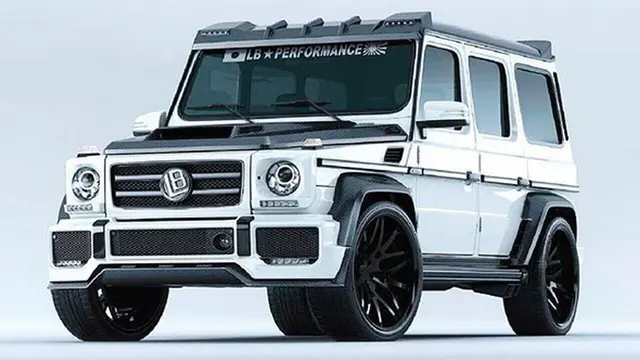 Modifikasi mobil karya Liberty Works