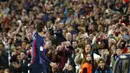 Dari total 616 laga di semua ajang bersama Barcelona, Gerard Pique berhasil menorehkan 53 gol dan 15 assist. (AP/Joan Monfort)