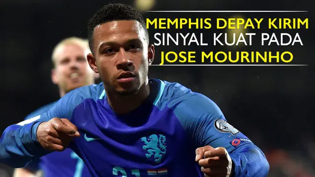 Video aksi menawan Memphis Depay yang mencetak 2 gol ke gawang Luksemburg sekaligus pembuktian kepada Jose Mourinho.