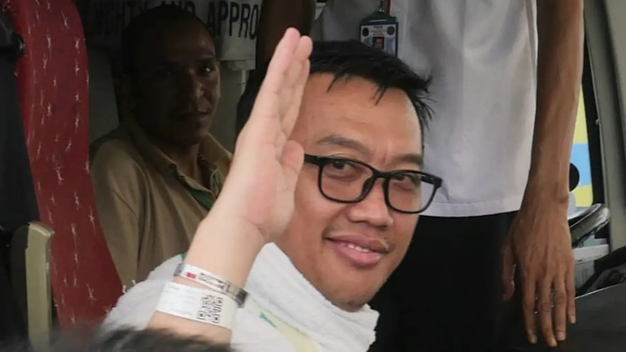 Menteri Pemuda dan Olah Raga (Menpora), Imam Nahrawi tiba di Arab Saudi untuk menunaikan ibadah haji. Darmawan/MCH