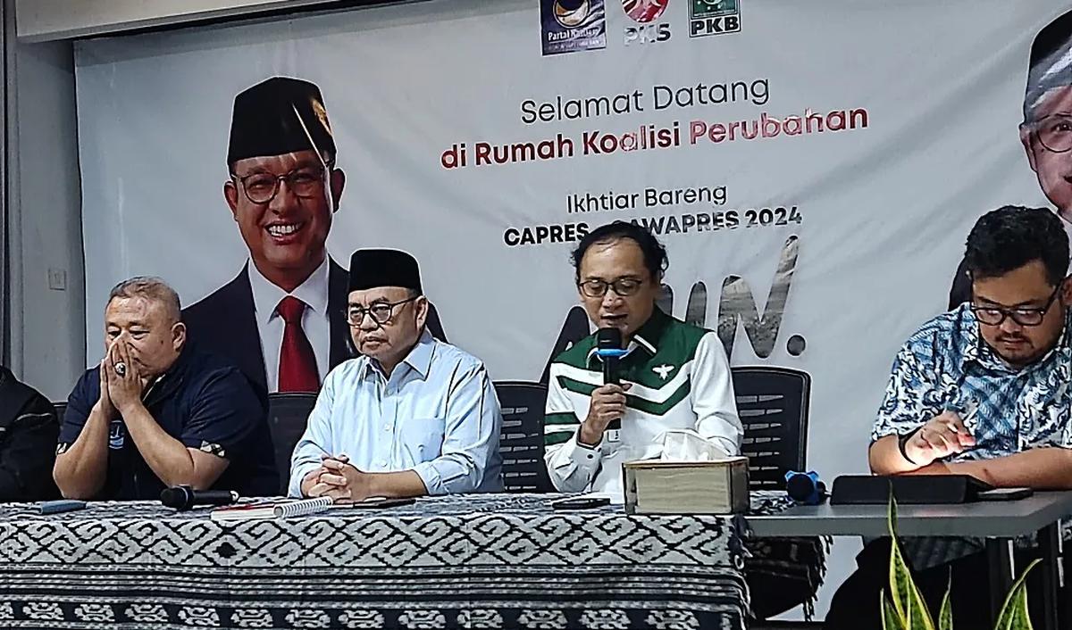 Hermawi mengingatkan bahwa kontestasi pemilu hanya sementara. Taslim menekankan pentingnya antar pendukung calon presiden bisa akur lagi ketika pemilu selesai.<br>