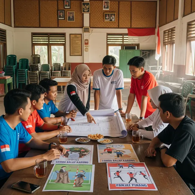 9 Contoh Susunan Panitia 17 Agustus, Lengkap dengan Tugas Setiap Jabatan