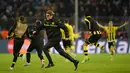 Dengan materi pemain dan budget transfer secukupnya, Juergen Klopp sukses membawa Dortmund menghentikan dominasi Bayern Munchen. Pelatih 48 tahun itu pernah membawa Dortmund dua kali juara Bundesliga. (AFP/Patrik Stollarz)