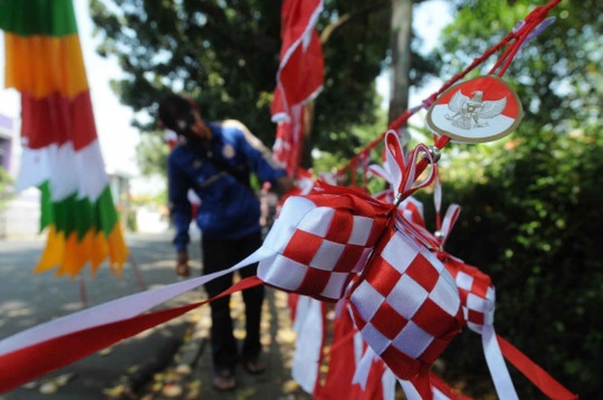 Pernak-pernik perayaan 17 Agustus mulai marak