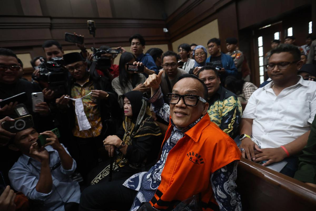FOTO: Noel Jalani Sidang Lanjutan Kasus Pemerasan Sertifikasi K3