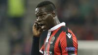 Mario Balotelli berpotensi kembali masuk Timnas Italia setelah tampil cemerlang bersama Nice. (AP Photo/Claude Paris)