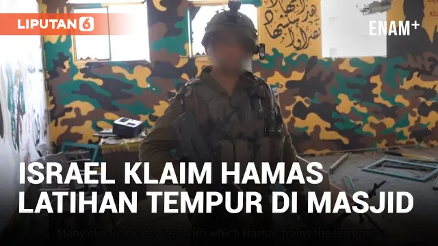 Israel Klaim Hamas Jadikan Masjid di Gaza Tempat Latihan Tempur