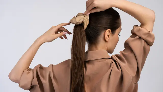 Tying Hair